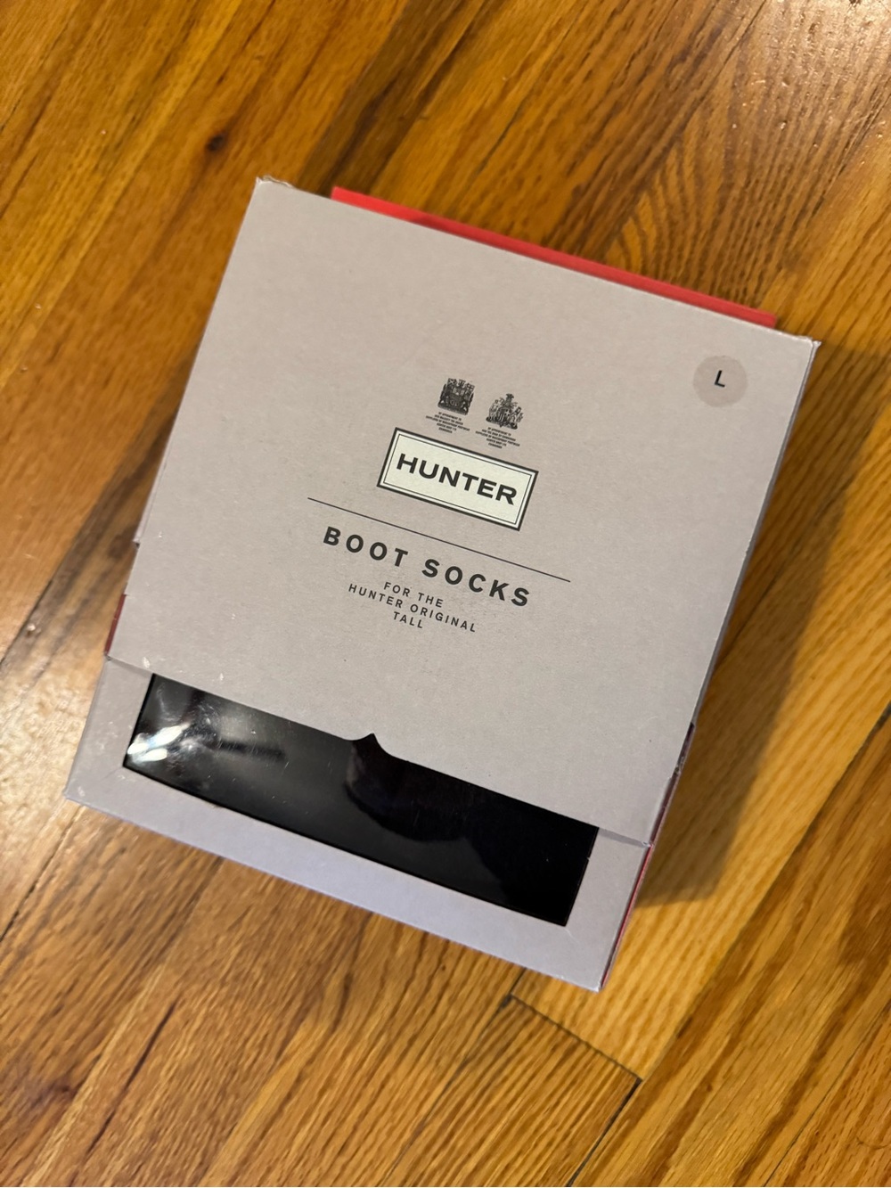 Hunter Boot Socks - Black, Large